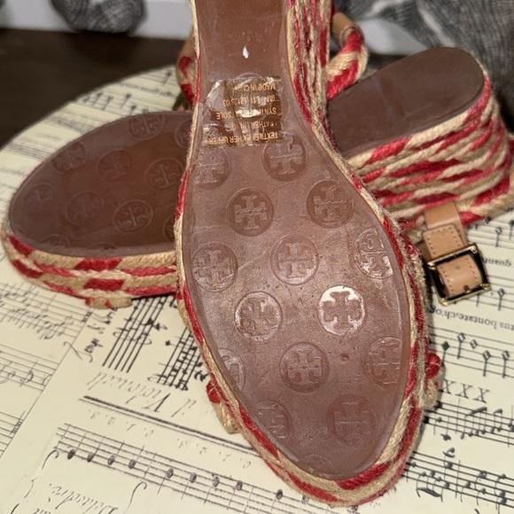 Tory Burch Camelia Espadrilles Wedges - Picture 8 of 8